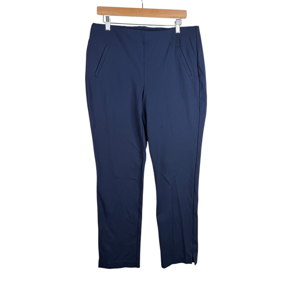 Chico's Women's Pull On Ankle Pants size 2.5 R (US 14R) Blue